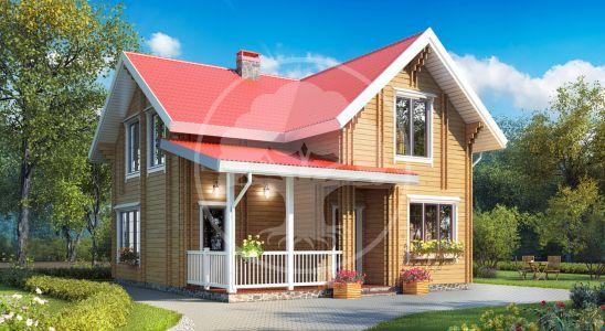 С 14 Марта 2018г. Вы можете заказать у нас дома из двойного бруса