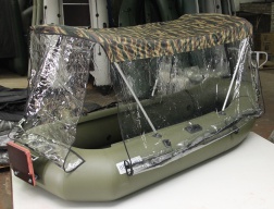 Тент-крыша со шторкой