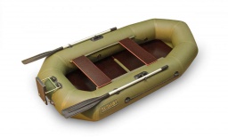 Гребная лодка с навесным транцем ВУД 2 У с вкладным реечным дном.