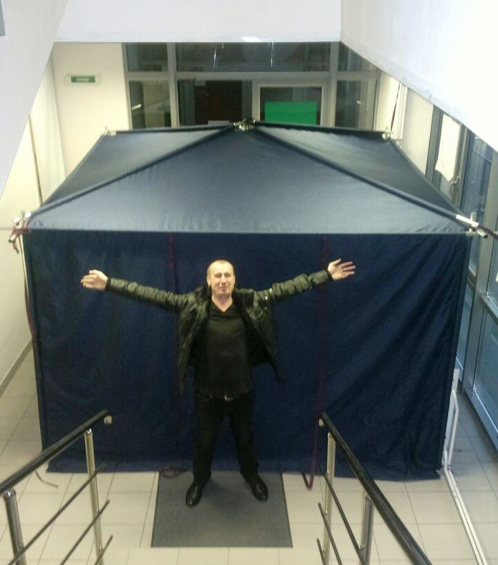 Мобильная баня 3х3