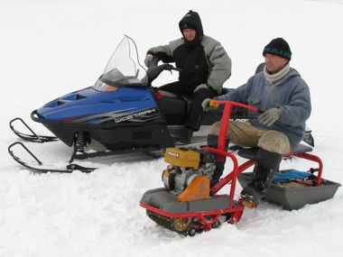 Миниснегоход Ерш