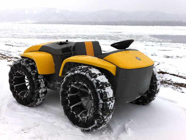 Пневмоход-амфибия Кит