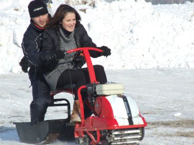 Миниснегоход Ерш